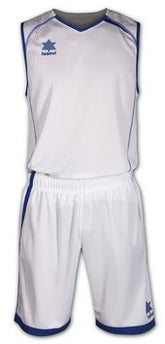 Luanvi Unisex Basket Master Kit - White/Blue LU-06165-1517